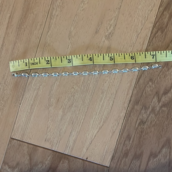 Vintage Tiffany Elsa Peretti sterling silver bean bracelet - Picture 3 of 4